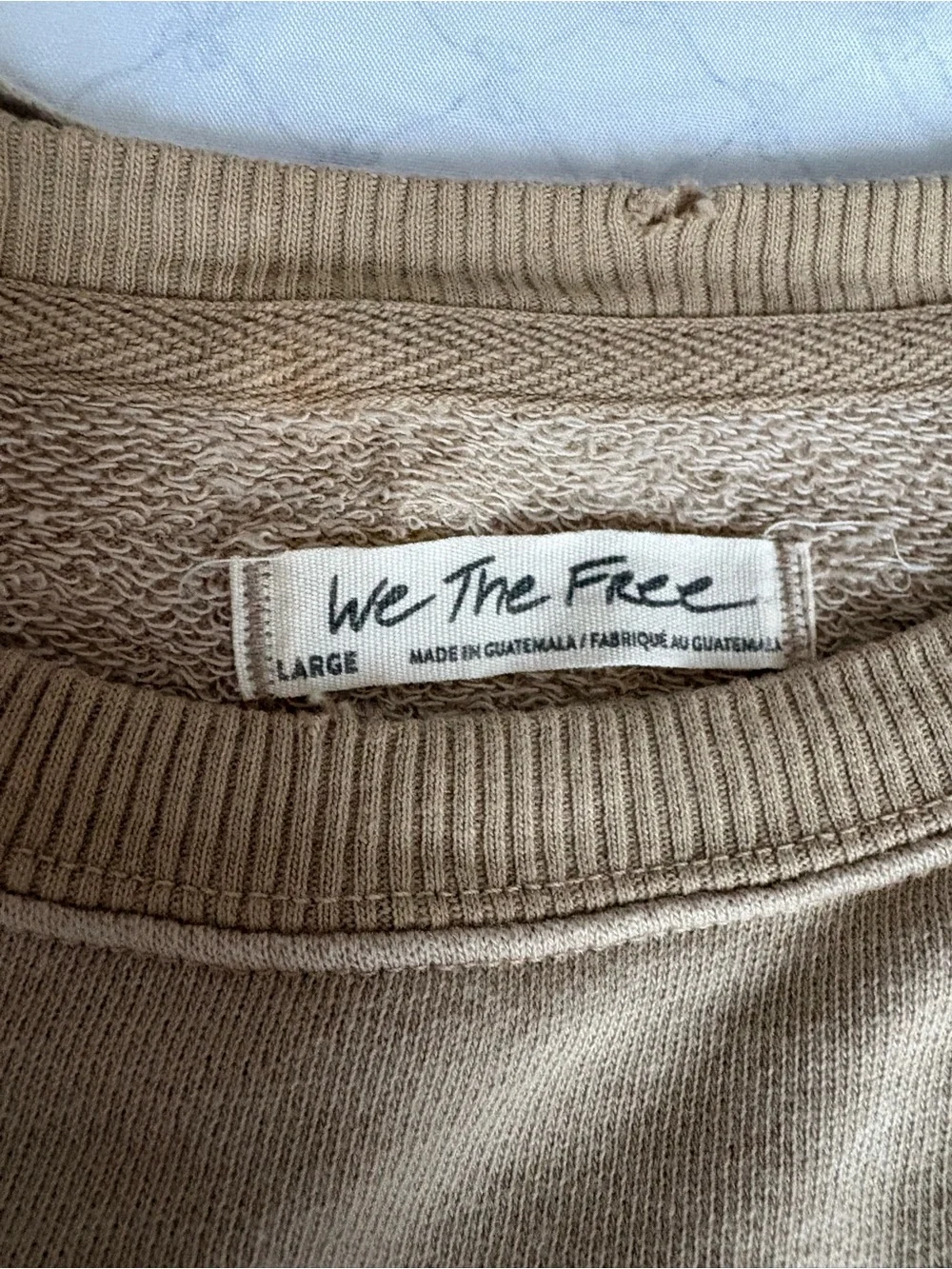 Free People casual cream